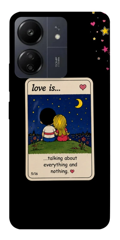 Чохол на Xiaomi Poco C65 Love is ver.6 фото 1 з 1