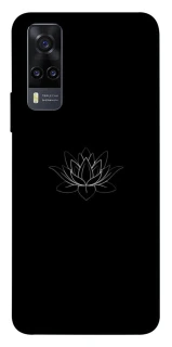 Чохол на Vivo Y31 Black Lotus фото 1 Чохол на Vivo Y31 Black Lotus фото 1 з 1