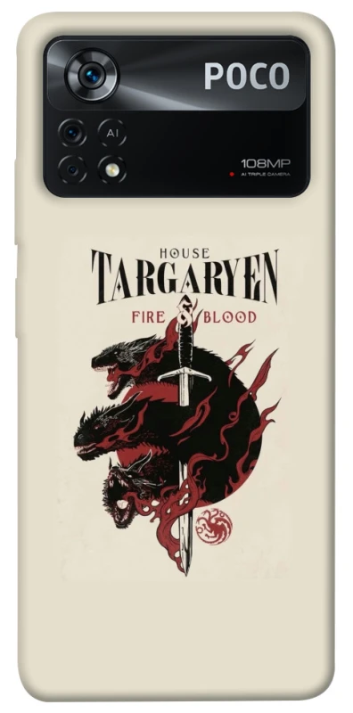 Чехол на Xiaomi Poco X4 Pro 5G House of the Dragon ver.4 фото 1 из 1