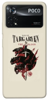 Чехол на Xiaomi Poco X4 Pro 5G House of the Dragon ver.4 фото 1 из 1