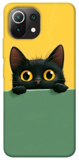Чехол на Xiaomi Mi 11 Lite Black cat v2 фото 1 из 1