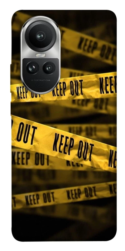 Чохол на Oppo Reno 10 keep out фото 1 з 1