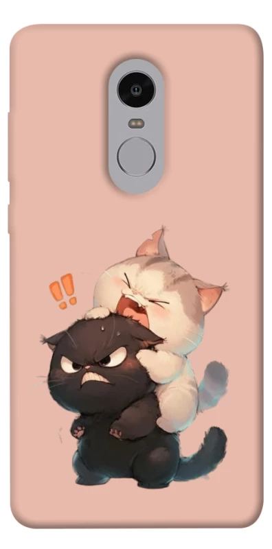 Чехол на Xiaomi Redmi Note 4X / Note 4 (Snapdragon) Сat and cat фото 1 из 1