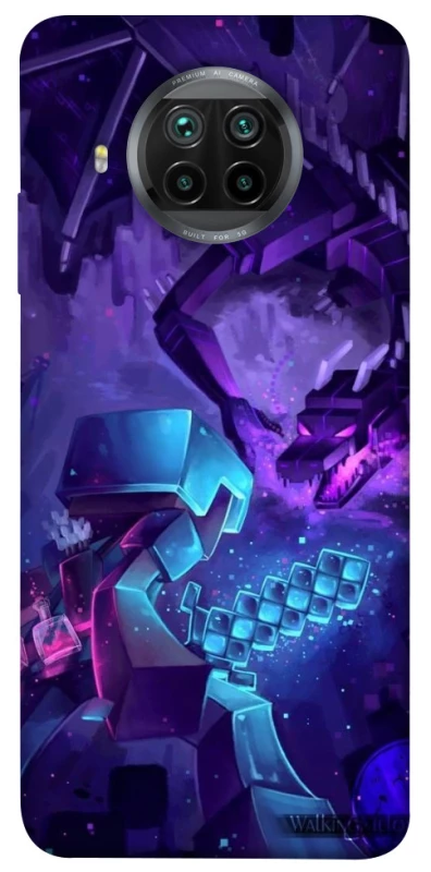 Чохол на Xiaomi Mi 10T Lite / Redmi Note 9 Pro 5G Minecraft dragon фото 1 з 1