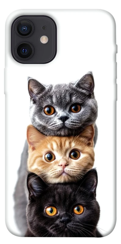 Чохол на Apple iPhone 12 (6.1") Гарні котики фото 1 з 1