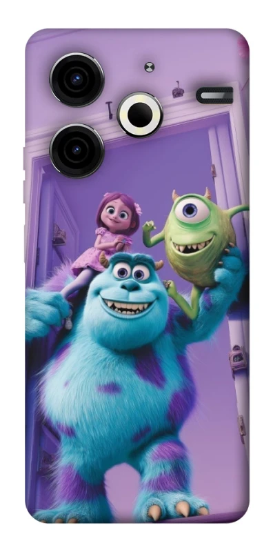 Чохол на TECNO Pova 6 Neo (LI6) Monsters friends фото 1 з 1