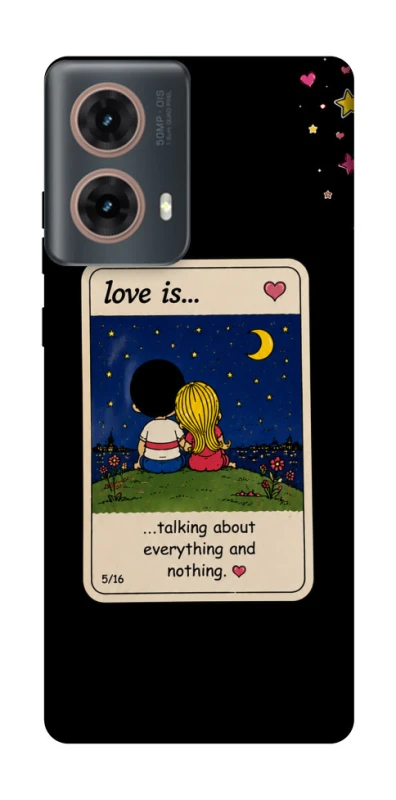 Чехол на Motorola Moto G85 Love is ver.6 фото 1 из 1