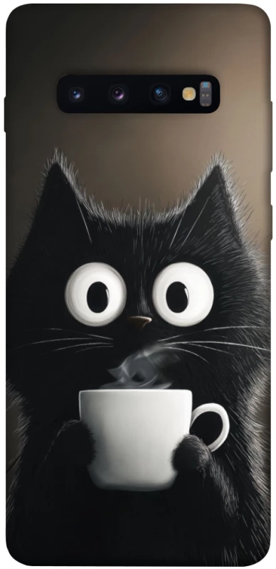 Чохол на Samsung Galaxy S10+ morning cat фото 1 з 1