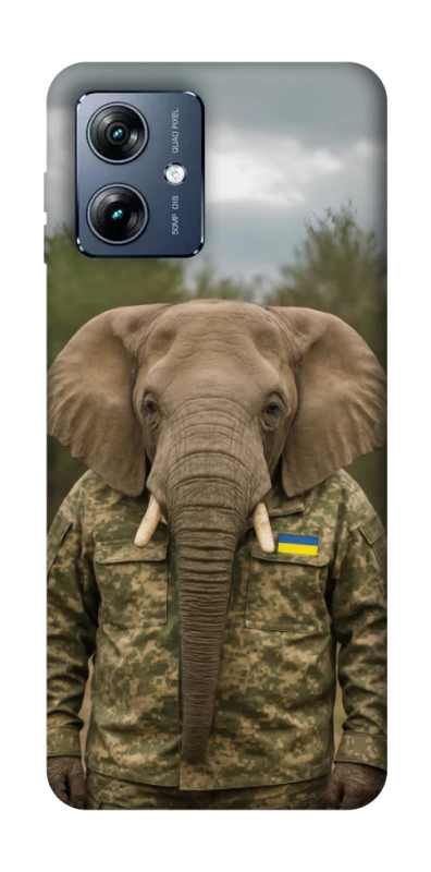 Чехол на Motorola Moto G54 Power Слон защитник фото 1 из 1