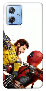 Чохол на Motorola Moto G84 Deadpool and Wolverine фото 1 з 1