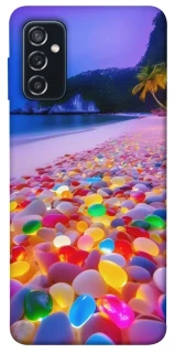 Чохол на Samsung Galaxy M52 Каміння світиться на березі фото 1 з 1