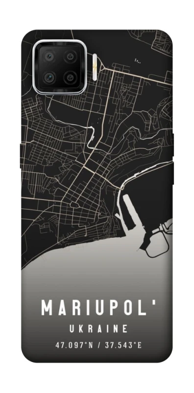 Чехол на Oppo A73 (2017) Mariupol map фото 1 из 1