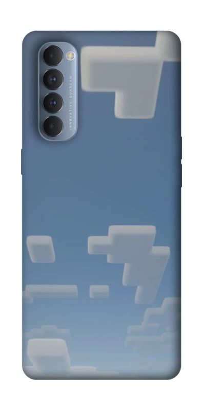 Чохол на Oppo Reno 4 Pro Minecraft sky фото 1 з 1