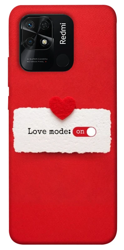 Чохол на Xiaomi Redmi 10C Love Mode ON фото 1 з 1