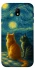 Чохол на Samsung J730 Galaxy J7 (2017) Cats under the stars фото 1 Чохол на Samsung J730 Galaxy J7 (2017) Cats under the stars фото 1 з 1