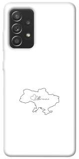 Чохол на Samsung Galaxy A52 4G / A52 5G Ukraine map фото 1 з 1
