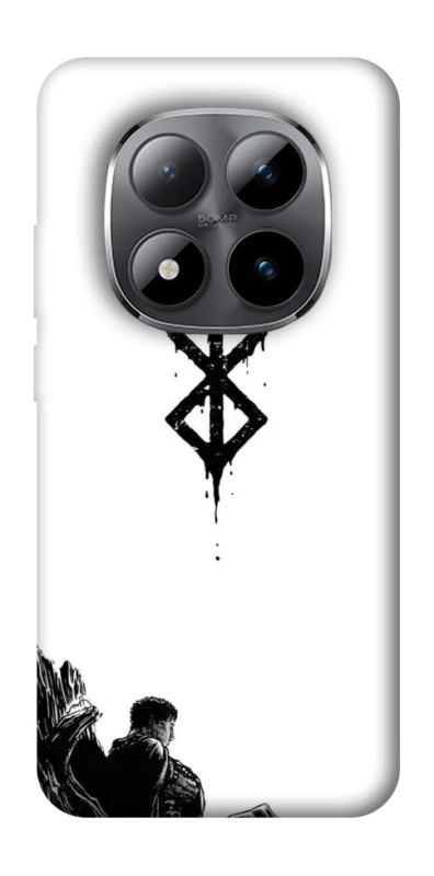 Чохол на Xiaomi Redmi Note 15 Pro 5G berserk white фото 1 з 1