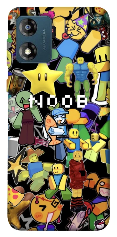 Чехол на Motorola Moto E13 Roblox Noob фото 1 из 1