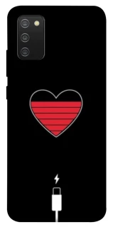 Чехол на Samsung Galaxy A02s Charge your heart фото 1 из 1