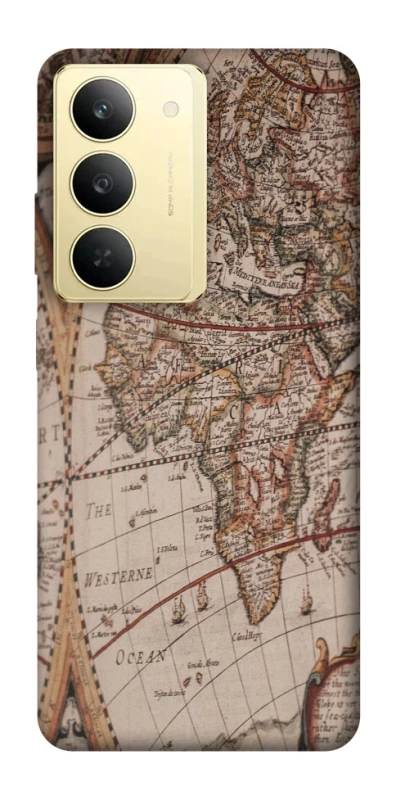 Чехол на Realme 14x Карта путешествий фото 1 из 1