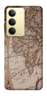 Чехол на Realme 14x Карта путешествий фото 1 из 1
