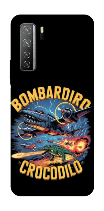 Чохол на Huawei Nova 7 SE Bombardino Crocodilo v2 фото 1 з 1