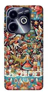 Чехол на Infinix Hot 40i Christmas spirit ver.17 фото 1 из 1