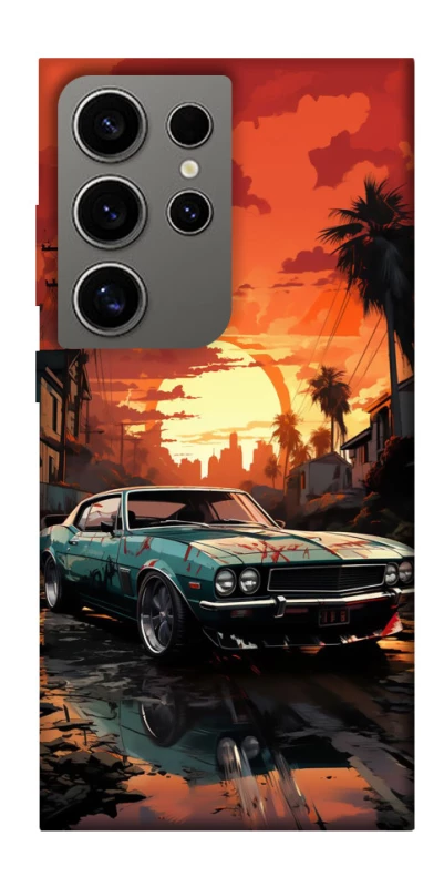 Чохол на Samsung Galaxy S24 Ultra Car at sunset фото 1 з 1