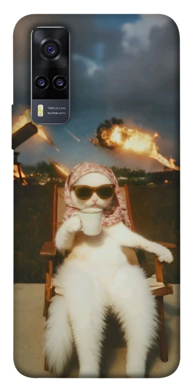 Чохол на Vivo Y31 Exploding Kittens ver.1 фото 1 з 1