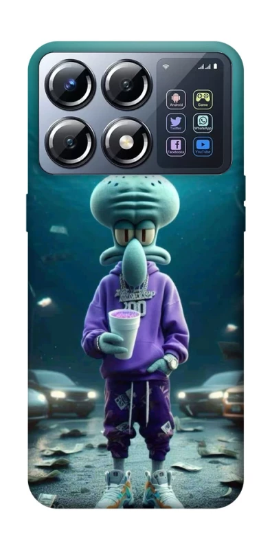 Чохол на Xiaomi POCO X8 Pro Сквідвард фото 1 з 1