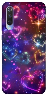 Чохол на Xiaomi Mi 9 Drawn hearts фото 1 з 1