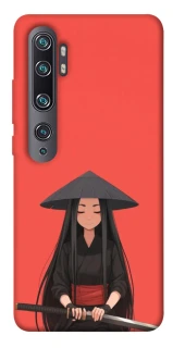 Чехол на Xiaomi Mi Note 10 / Note 10 Pro / Mi CC9 Pro Red samurai фото 1 из 1