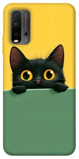 Чохол на Xiaomi Redmi 9T Black cat v2 фото 1 з 1