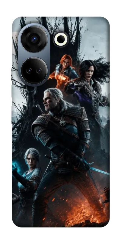 Чехол на TECNO Camon 20 Pro (CK7n) Witcher v2 фото 1 из 1