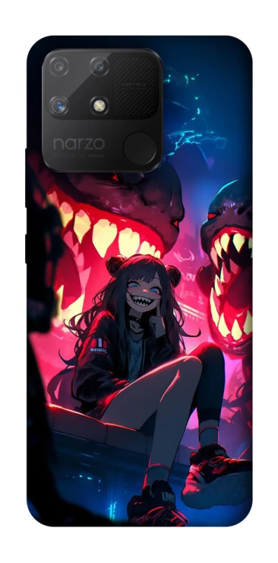 Чохол на Realme Narzo 50A Anime girl фото 1 з 1