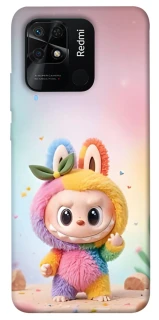 Чохол на Xiaomi Redmi 10C Labubu colored фото 1 з 1