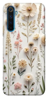 Чохол на Realme 6 Pro Floral design ver.1 фото 1 з 1
