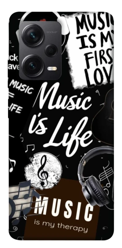 Чехол на Xiaomi Redmi Note 12 Pro 5G Music is Life фото 1 из 1