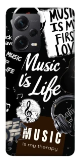 Чехол на Xiaomi Redmi Note 12 Pro+ 5G Music is Life фото 1 из 1