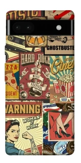 Чехол на Google Pixel 6a Retro collage ver.2 фото 1 из 1