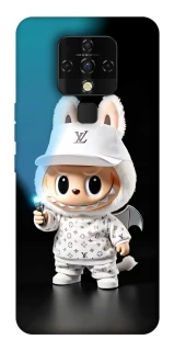 Чехол на TECNO Camon 16 SE Labubu with flashlight ver.1 фото 1 из 1