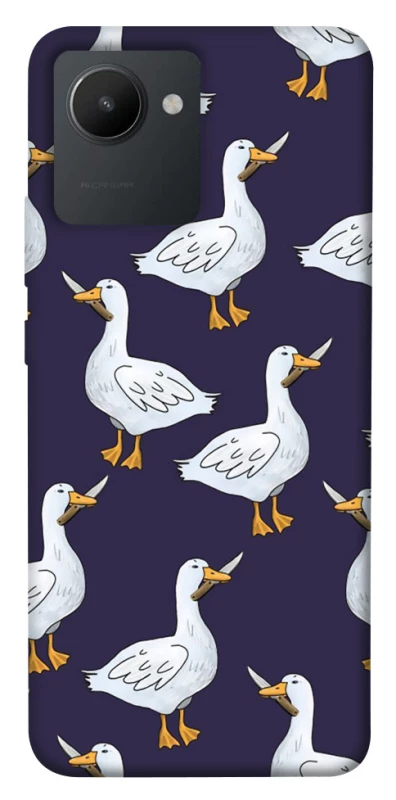Чохол на Realme C30 Гуси з претензією фото 1 з 1