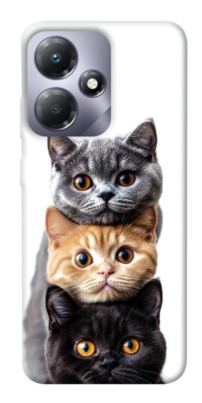 Чохол на Infinix Hot 30 Play Гарні котики фото 1 з 1