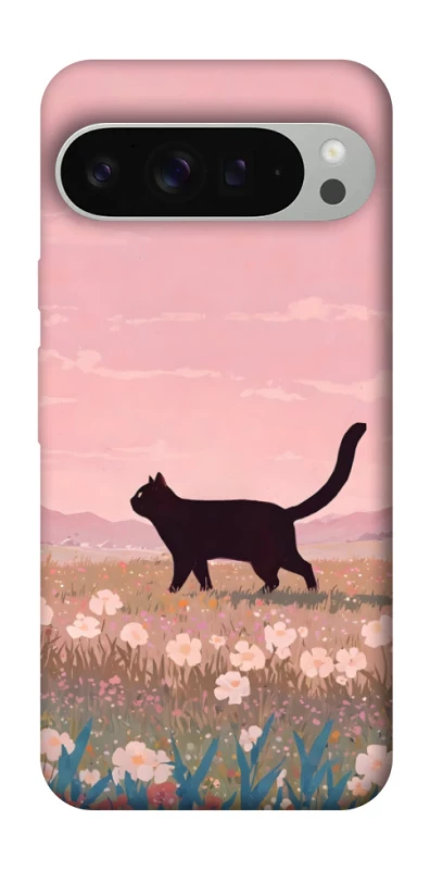 Чохол на Google Pixel 9 Pro XL cat on a field фото 1 з 1