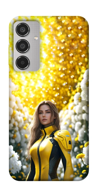 Чехол на Samsung Galaxy M35 Cyber space girl ver.2 фото 1 из 1