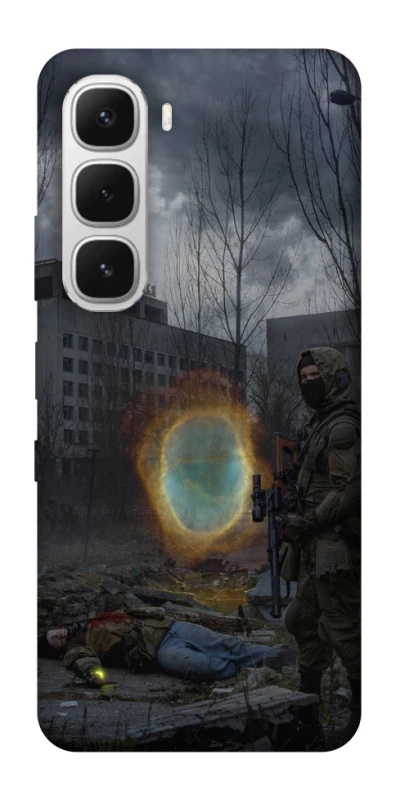 Чохол на Infinix Hot 60i Сталкер v6 фото 1 з 1