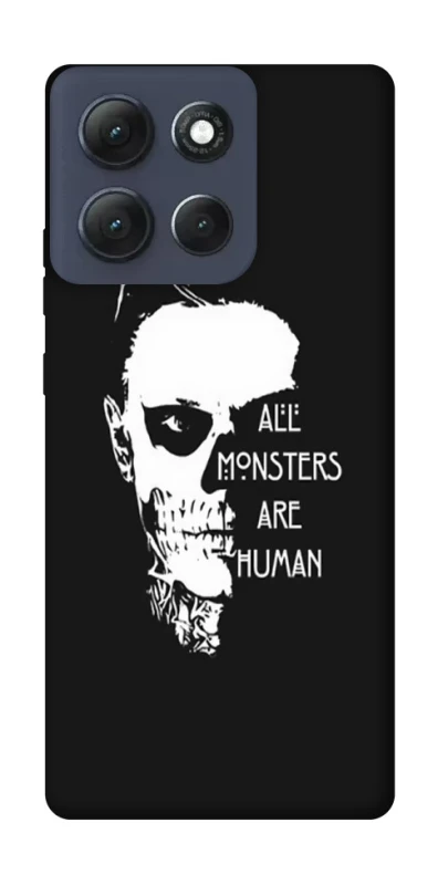 Чохол на Motorola Moto G86 Power All Monsters are Human фото 1 з 1