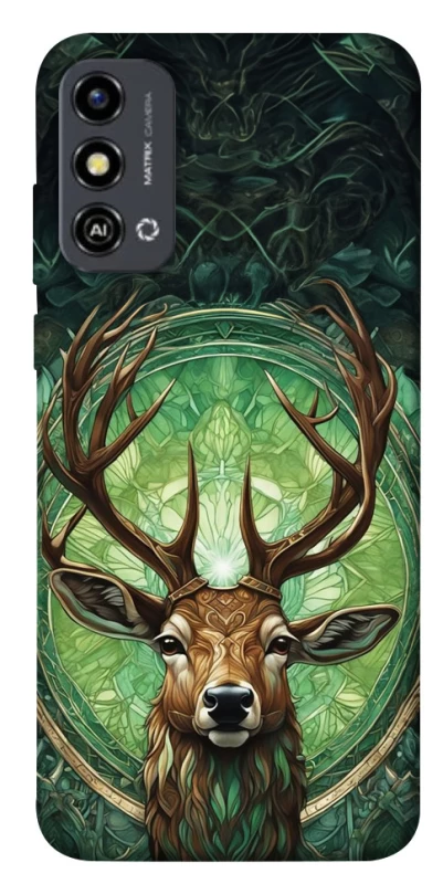 Чехол на ZTE Blade A53 Скандинавский олень фото 1 из 1