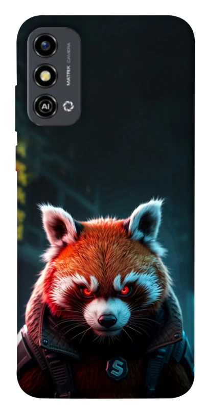 Чохол на ZTE Blade A53 Cyber Red Panda фото 1 з 1