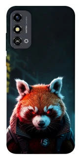 Чохол на ZTE Blade A53 Cyber Red Panda фото 1 з 1